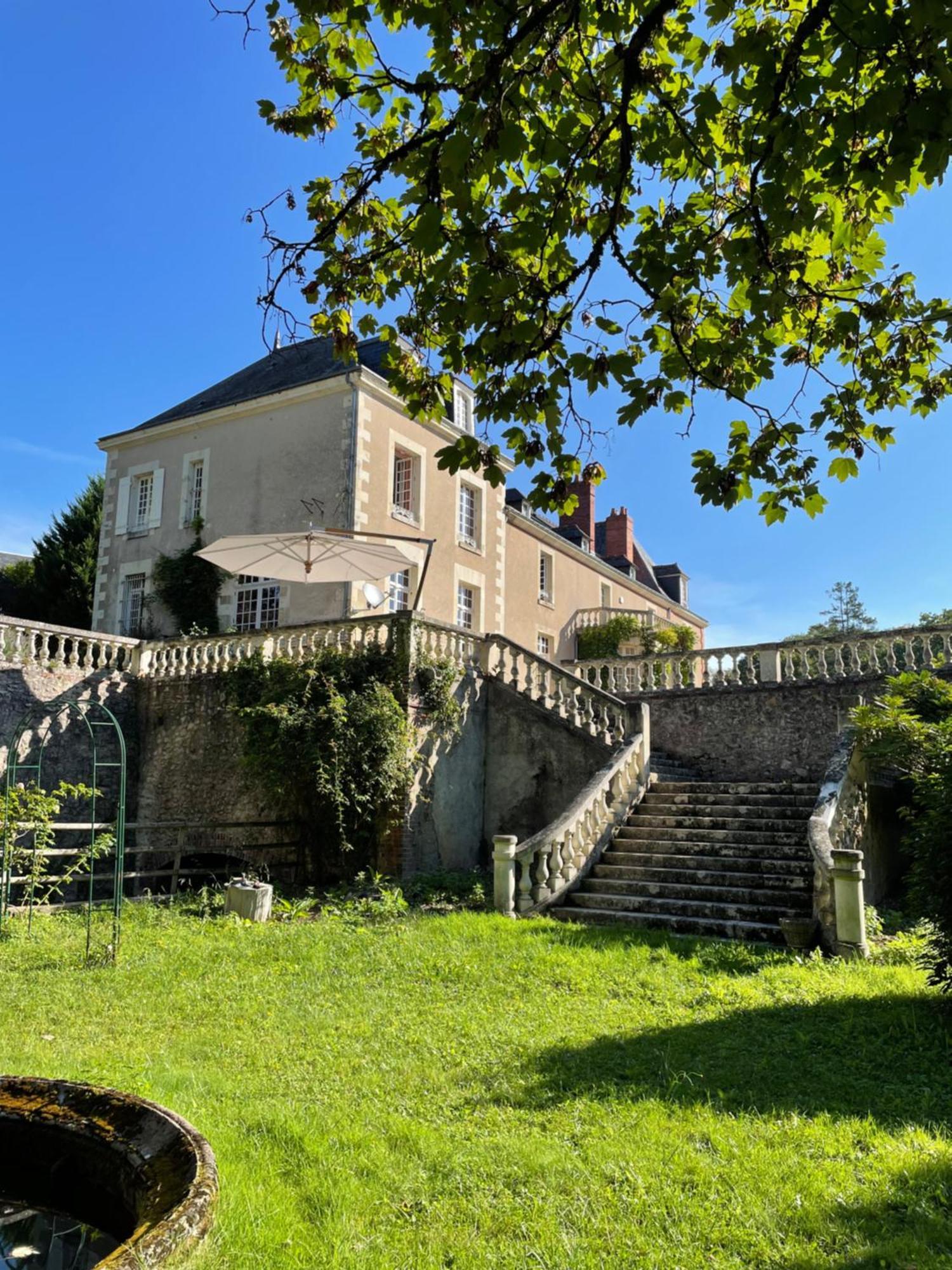 Chateau De La Huberdiere Nazelles-Negron Esterno foto