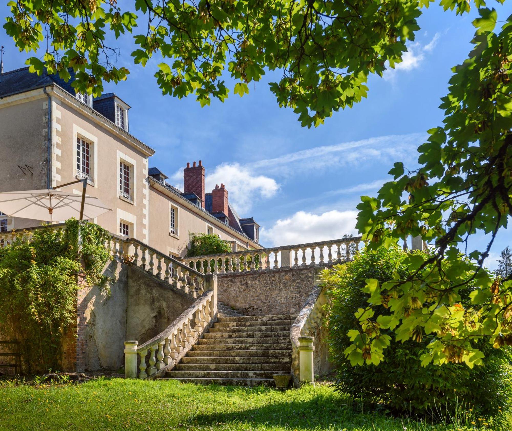Chateau De La Huberdiere Nazelles-Negron Esterno foto