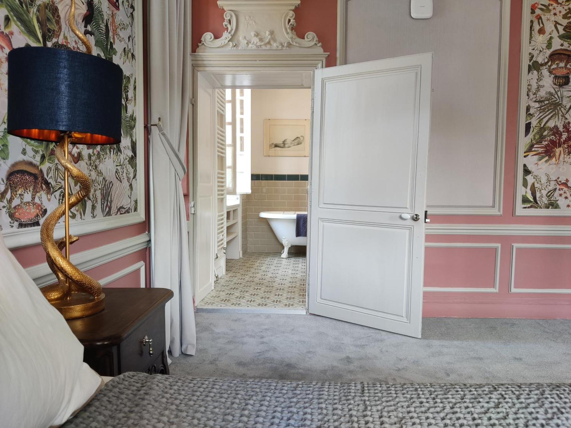 Chateau De La Huberdiere Nazelles-Negron Camera foto