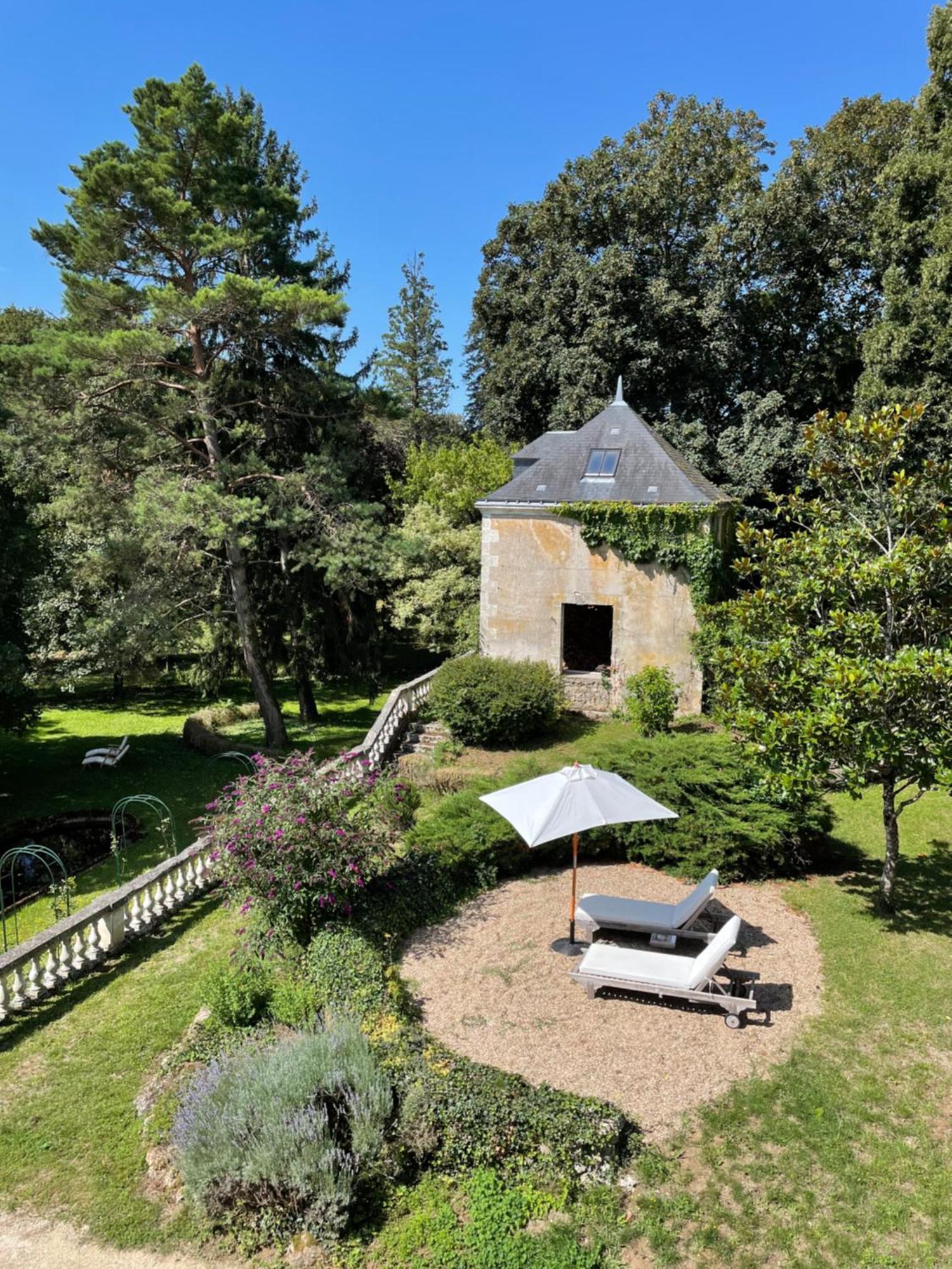 Chateau De La Huberdiere Nazelles-Negron Esterno foto